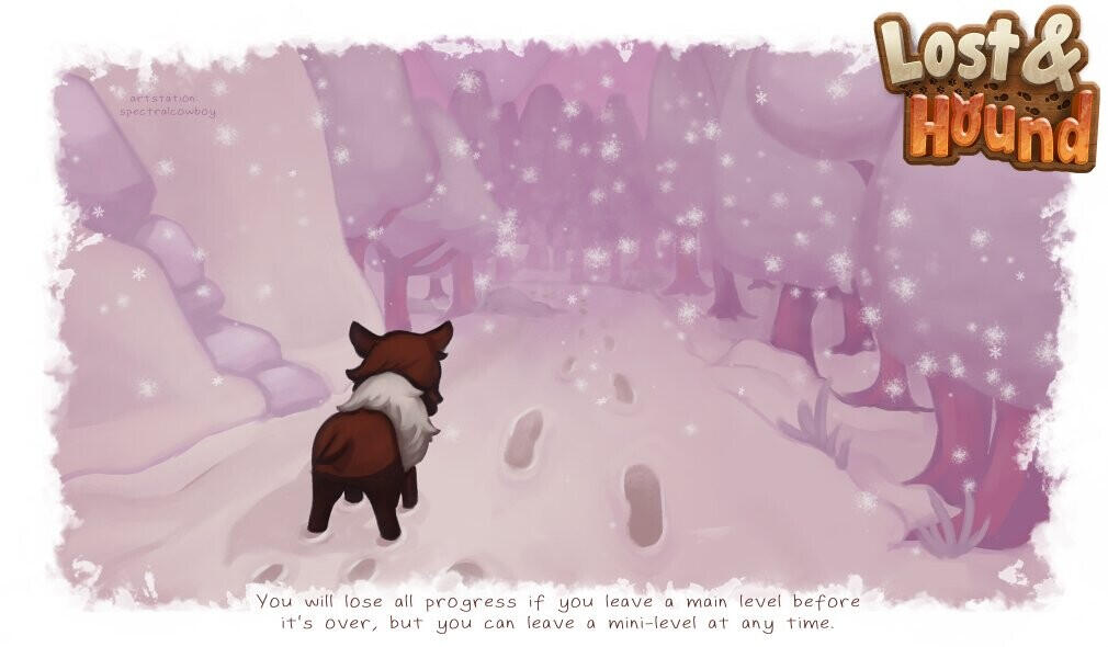 Lost and Hound Loading Screen 1