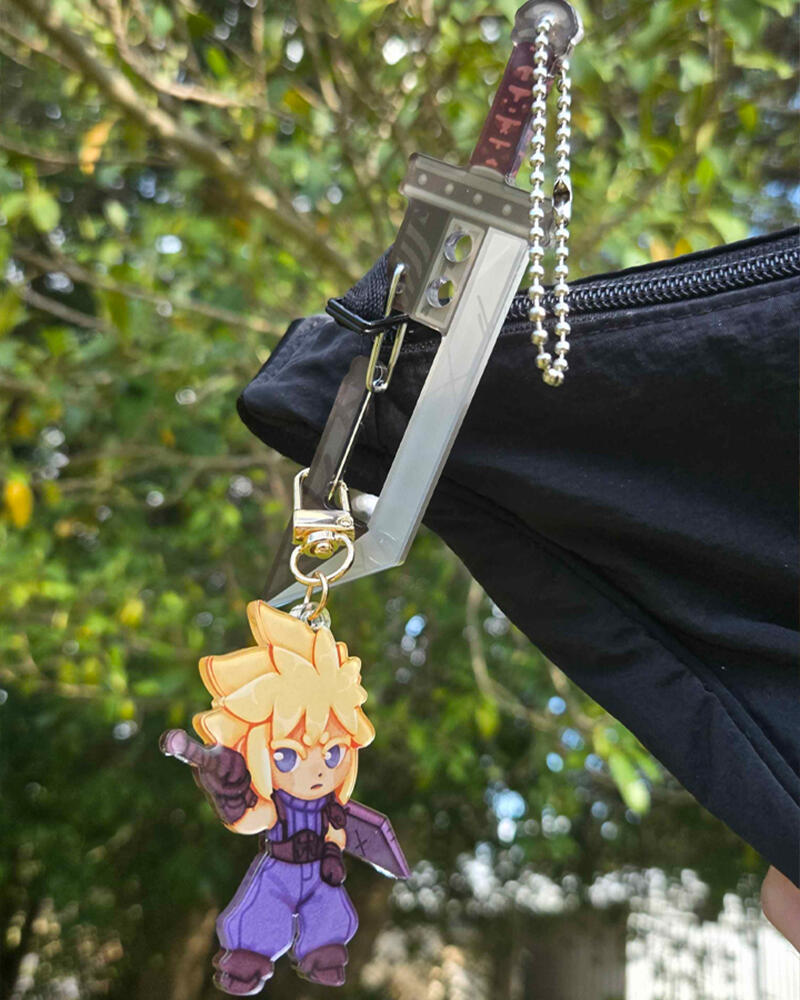 Buster Sword Carabiner